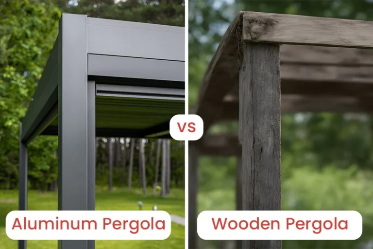 Choosing the Perfect Pergola: Metal vs. Wood